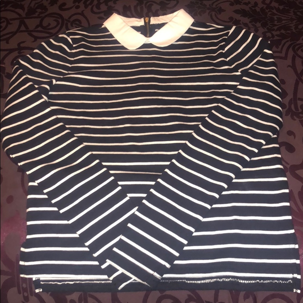 Forever 21 Peter Pan collar long sleeve